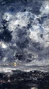 August Strindberg The City (nn02 oil painting reproduction